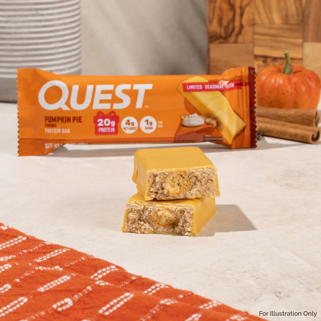 Quest Nutrition Protein Bar, 20g Protein, 4g Net Carb, 1g Sugar, Gluten Free, 12 Count