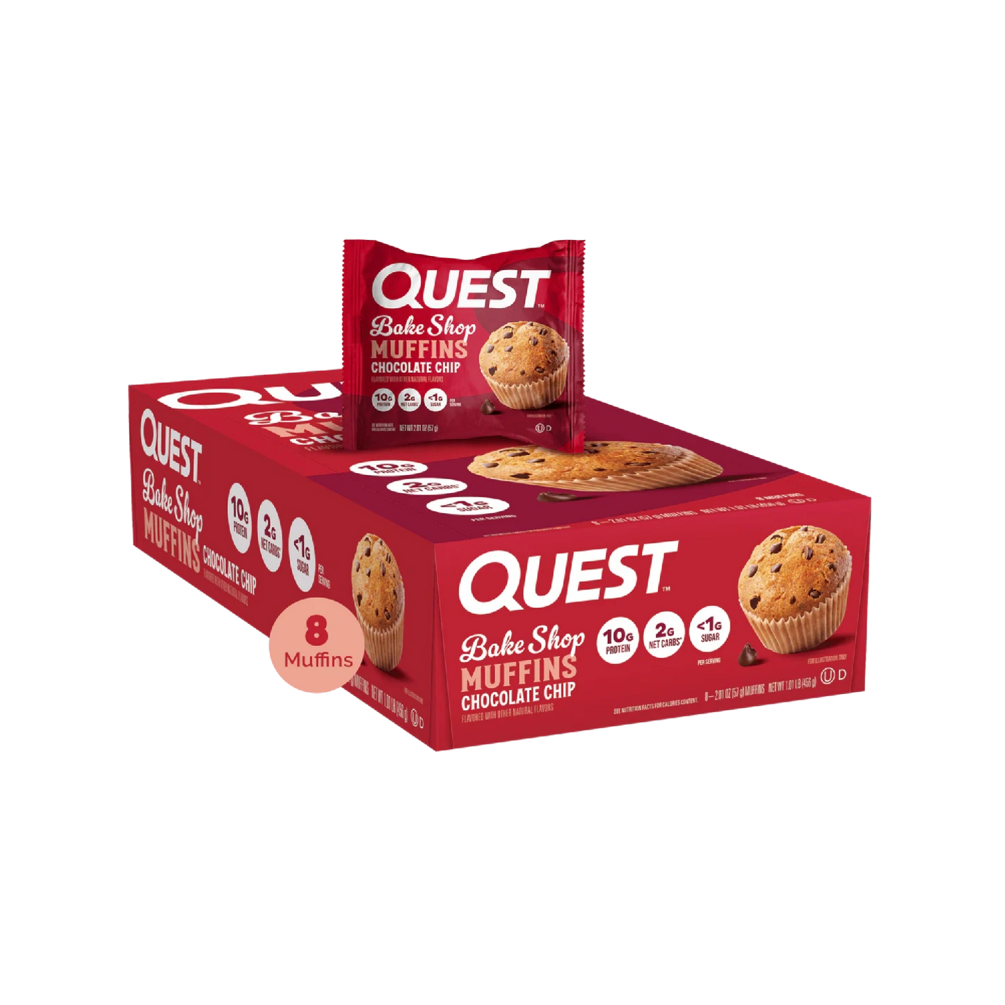 Quest Nutrition 10g Protein, 2g Net Carbs, 1g Sugar, Protein Snack, 10 Count