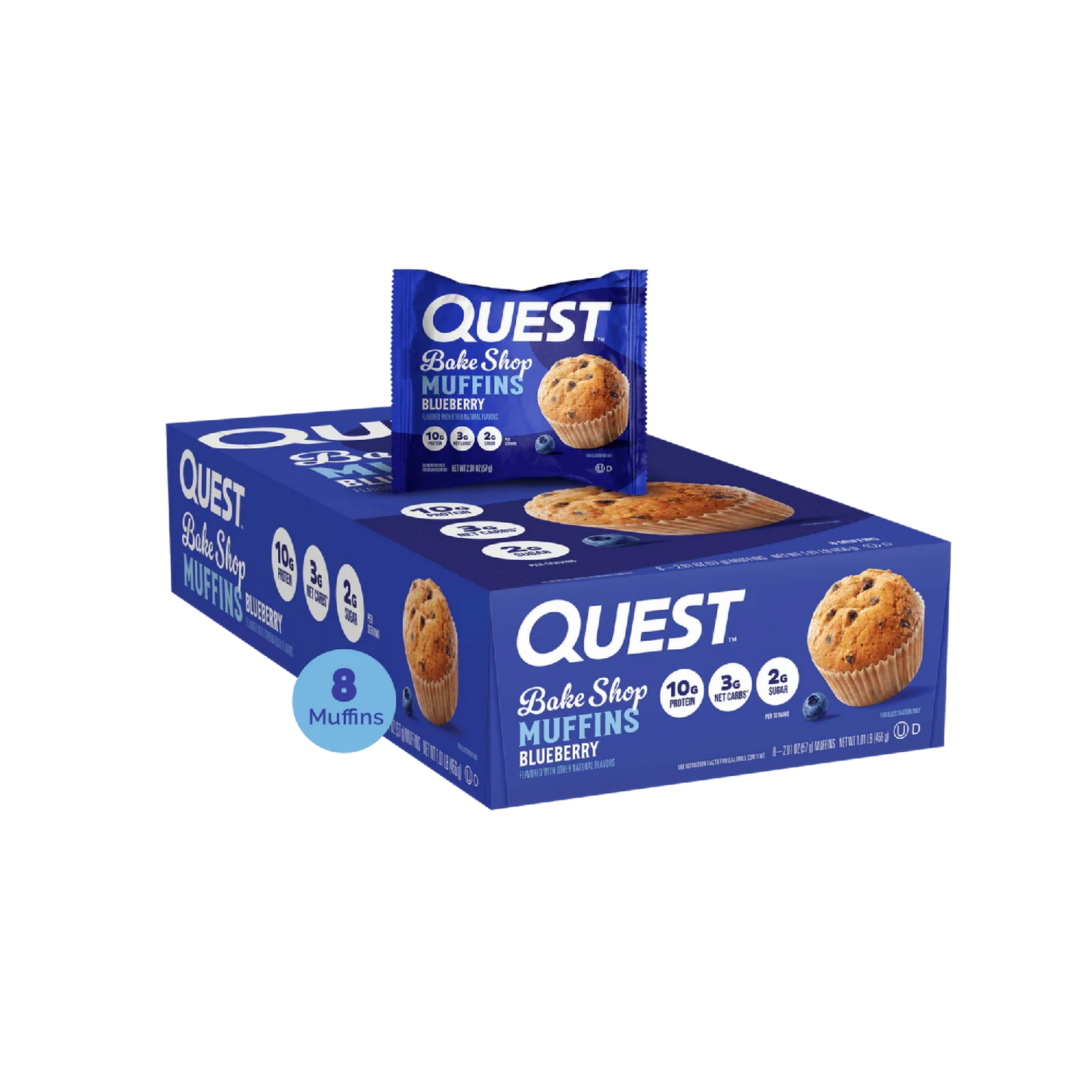 Quest Nutrition 10g Protein, 2g Net Carbs, 1g Sugar, Protein Snack, 10 Count